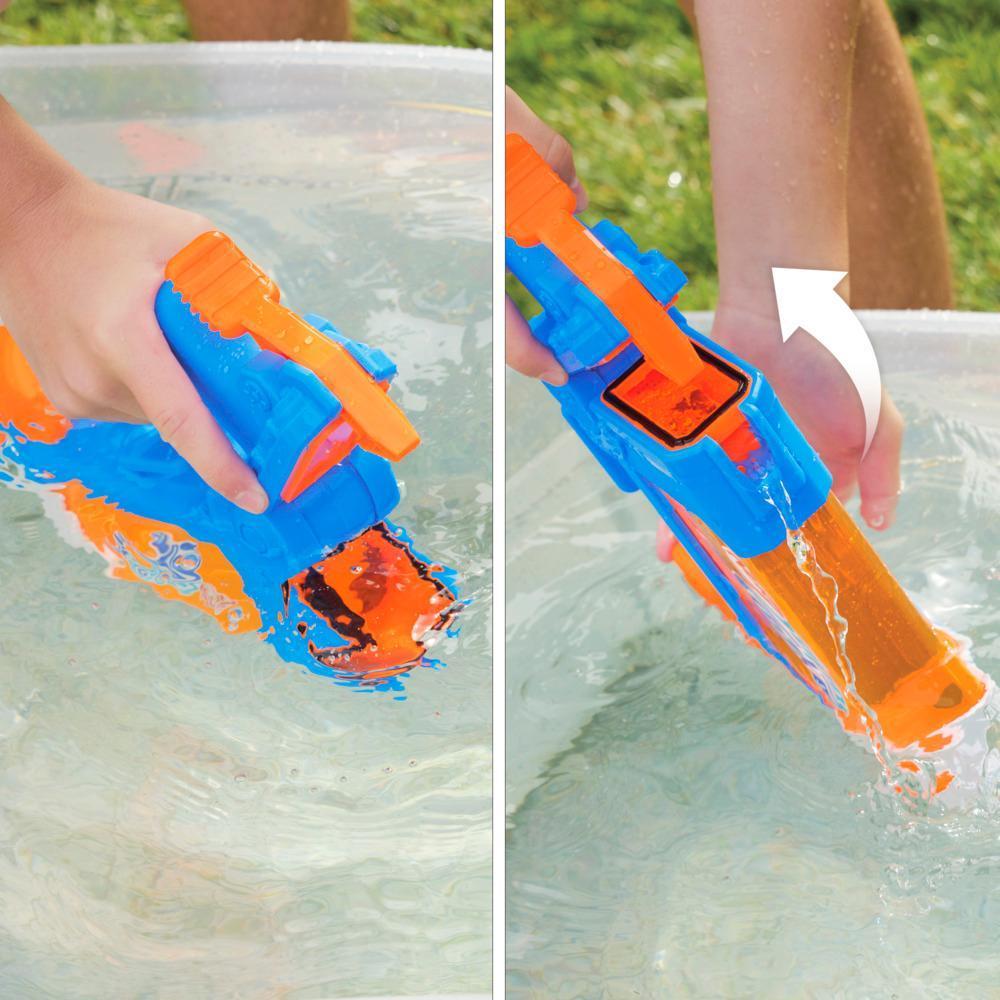 Nerf Super Soaker Flip Fill Water Blaster, Fast Fill, 30 Fluid Ounce Tank, Water Toys product thumbnail 1