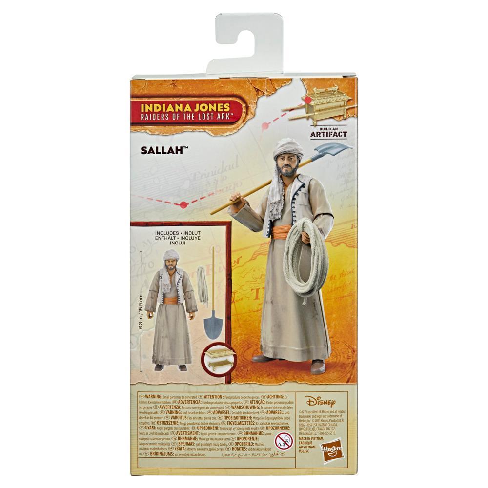 Indiana Jones and the Raiders of the Lost Ark Adventure Series Sallah Action Figure (6”) product thumbnail 1