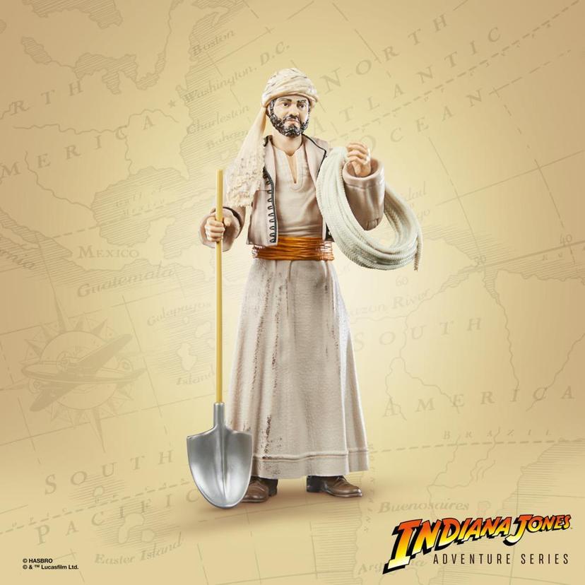 Indiana Jones and the Raiders of the Lost Ark Adventure Series Sallah Action Figure (6”) product image 1