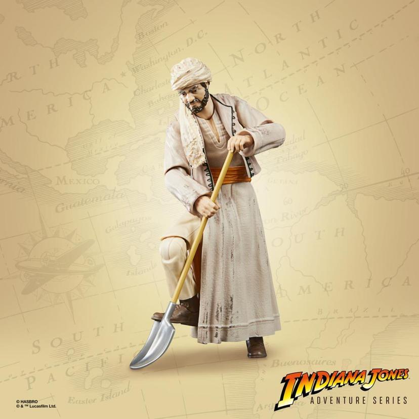 Indiana Jones and the Raiders of the Lost Ark Adventure Series Sallah Action Figure (6”) product image 1