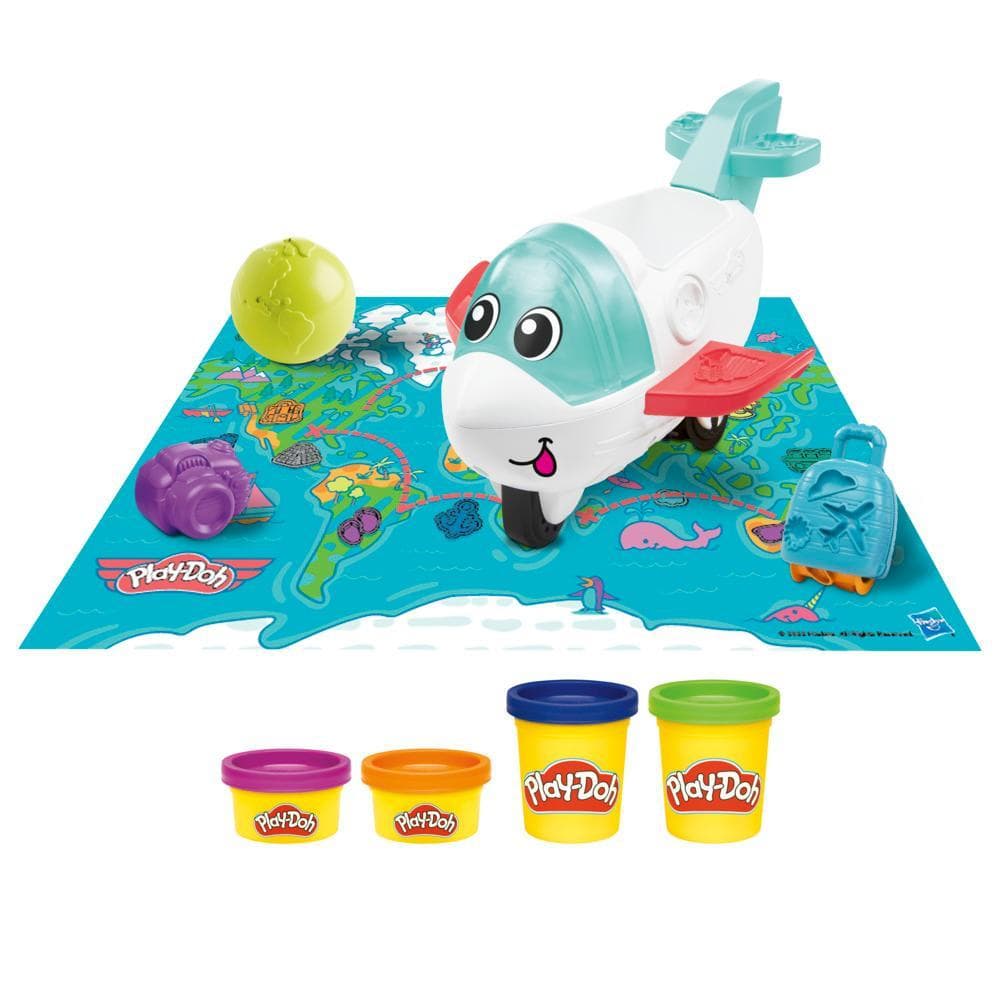 Play-Doh Airplane Explorer Starter Set for Kids Arts and Crafts product thumbnail 1