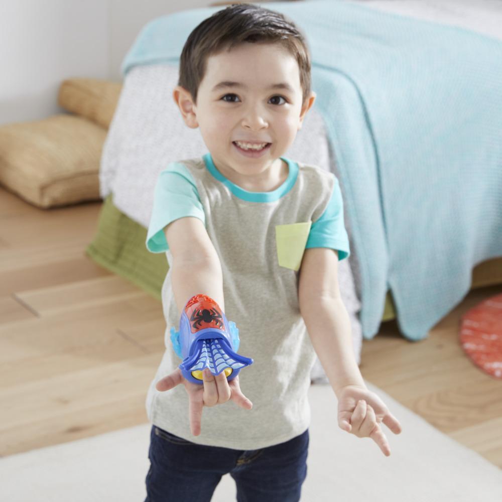 Marvel Spidey and His Amazing Friends Spidey Web Slinger, Wrist-Mounted Toy, Fabric Web Extends and Retracts, Kids Ages 3 And Up product thumbnail 1