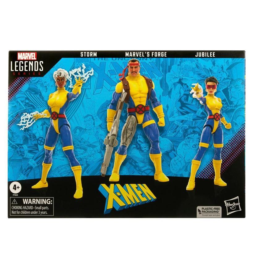 Hasbro Marvel Legends Series: Marvel’s Forge, Storm, & Jubilee X-Men Action Figures (6”) product image 1