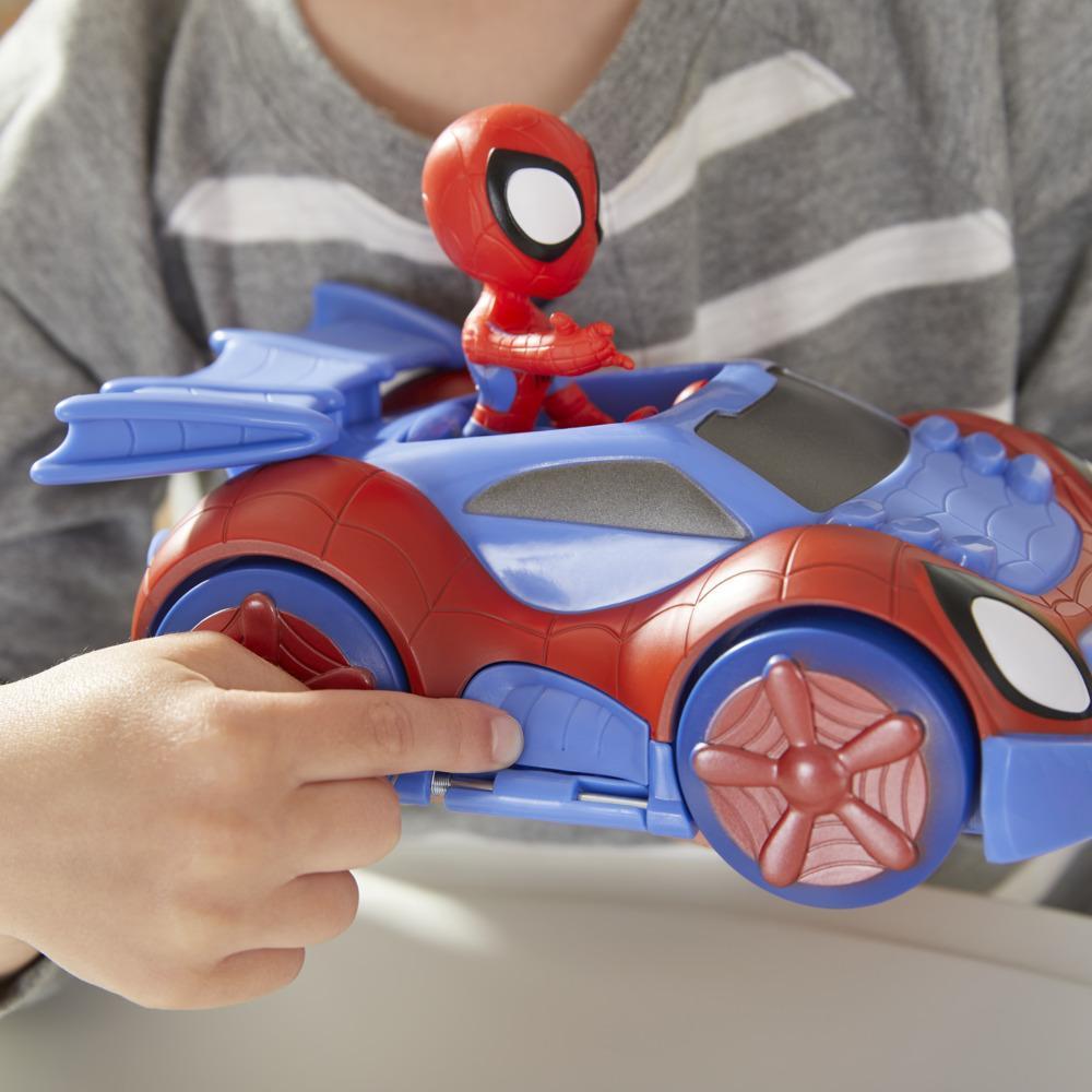 Marvel Spidey and His Amazing Friends Change 'N Go Web-Crawler And Spidey Action Figure, -Inch Figure, For Kids Ages 3 And Up product thumbnail 1