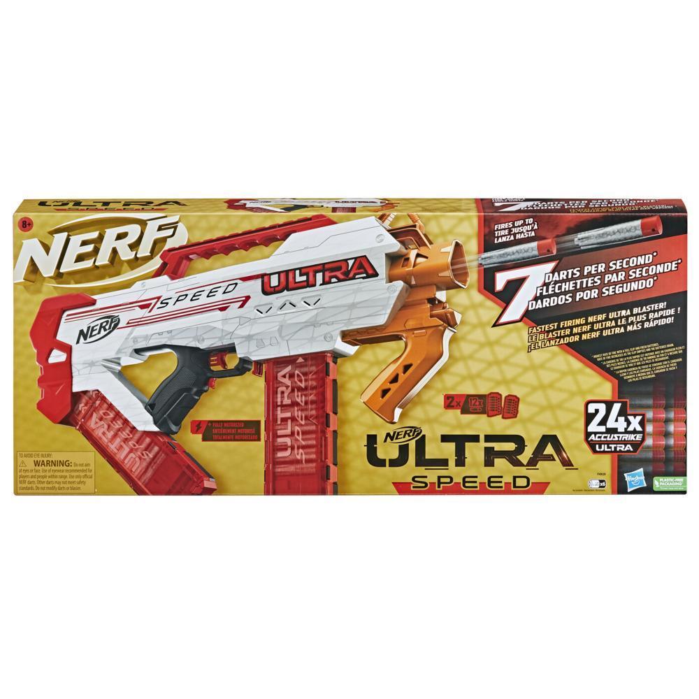Nerf Ultra Speed Fully Motorized Blaster, 24 Nerf AccuStrike Ultra Darts, Compatible Only with Nerf Ultra Darts product thumbnail 1