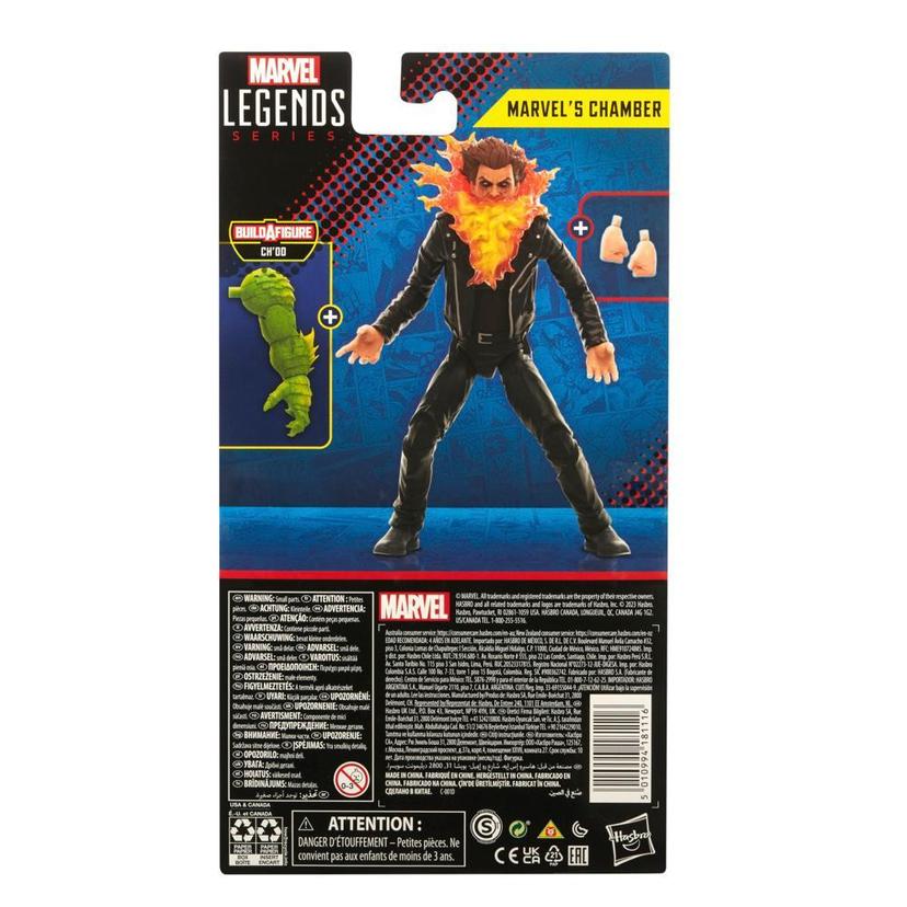 Hasbro Marvel Legends Series: Marvel’s Chamber Generation X comics, X-Men Action Figure (6”) product image 1