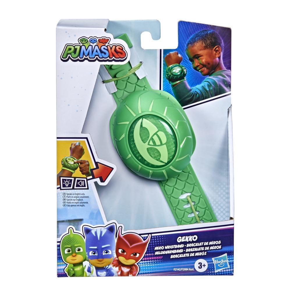 PJ Masks Gekko Power Wristband Preschool Toy, PJ Masks Costume Wearable with Lights and Sounds for Kids Ages 3 and Up product thumbnail 1