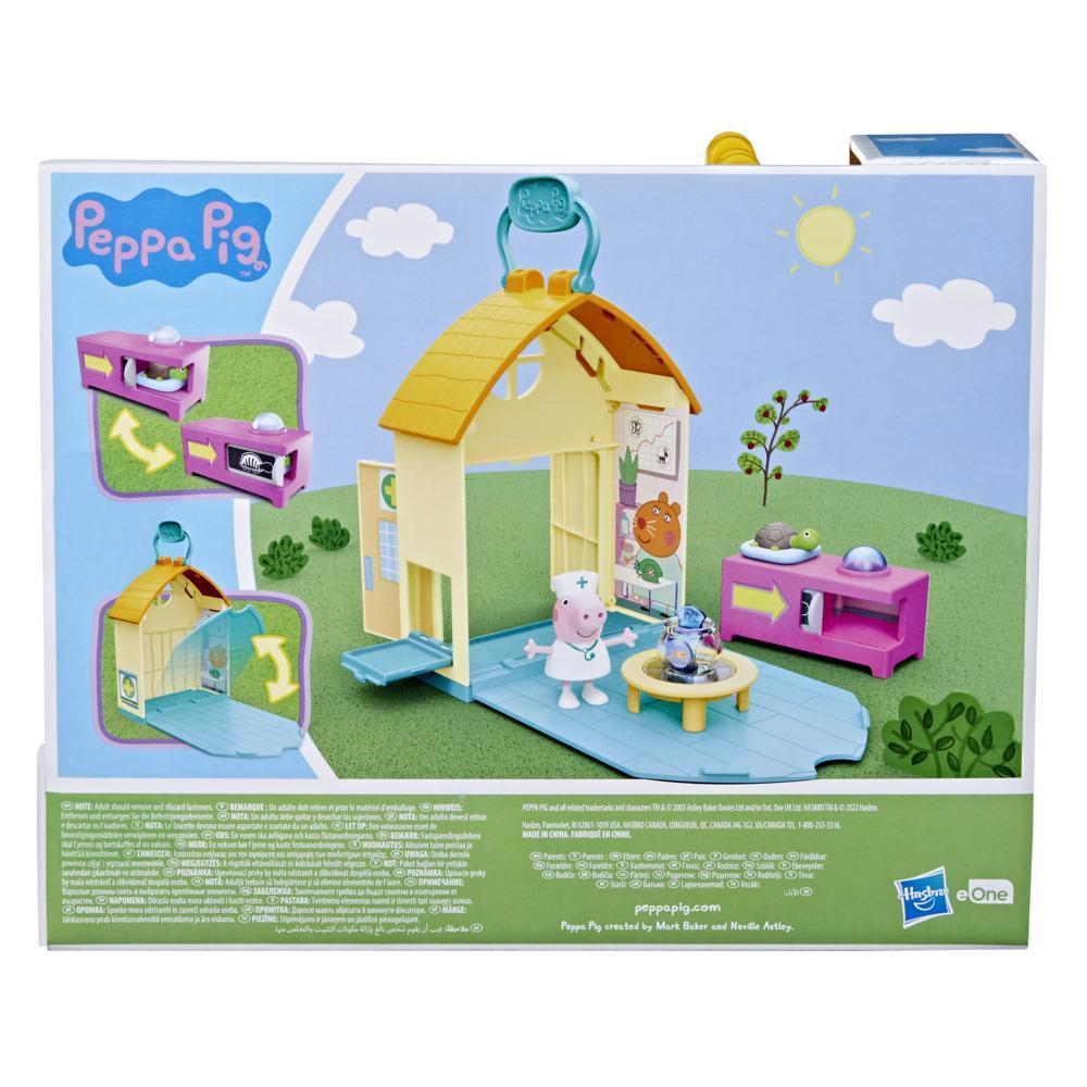 Peppa Pig Peppa’s Adventures Peppa Visits the Vet Playset Preschool Toy, 1 Figure and 3 Accessories, Ages 3 and Up product thumbnail 1