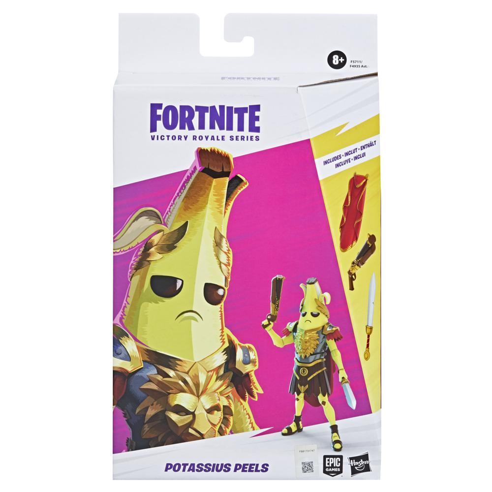 Hasbro Fortnite Victory Royale Series Potassius Peels Collectible Action Figure with Accessories, 6-inch product thumbnail 1