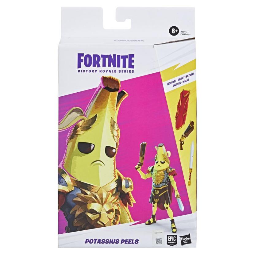 Hasbro Fortnite Victory Royale Series Potassius Peels Collectible Action Figure with Accessories, 6-inch product image 1