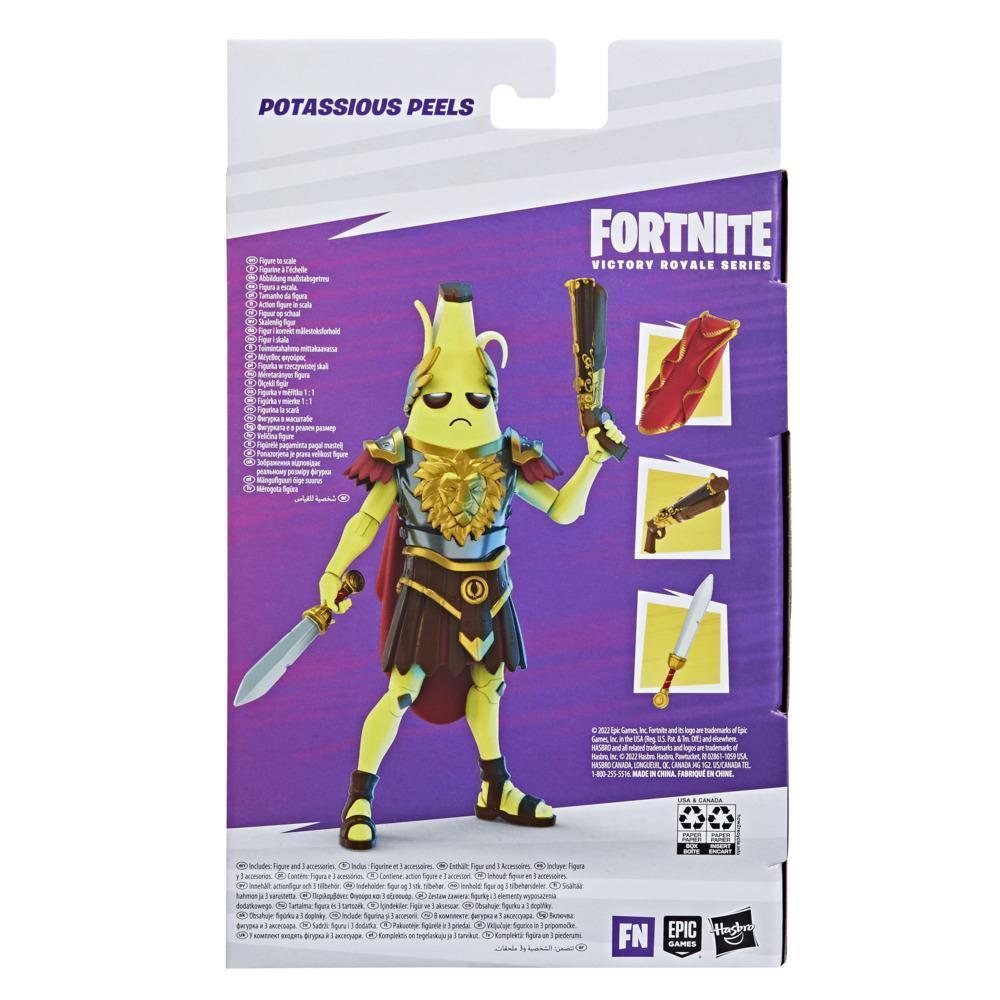 Hasbro Fortnite Victory Royale Series Potassius Peels Collectible Action Figure with Accessories, 6-inch product thumbnail 1