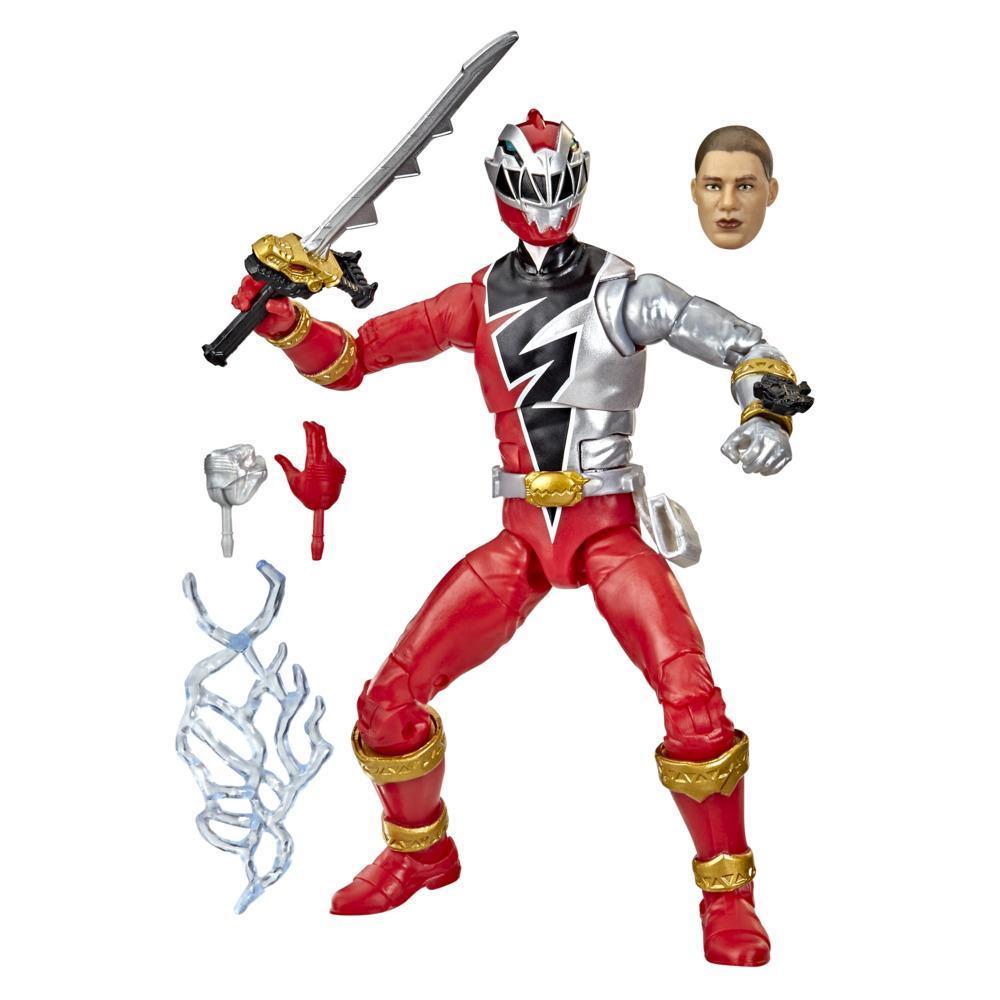 Power Rangers Lightning Collection Dino Fury Red Ranger 6-Inch Premium Collectible Action Figure Toy Power Pop Art Variant product thumbnail 1