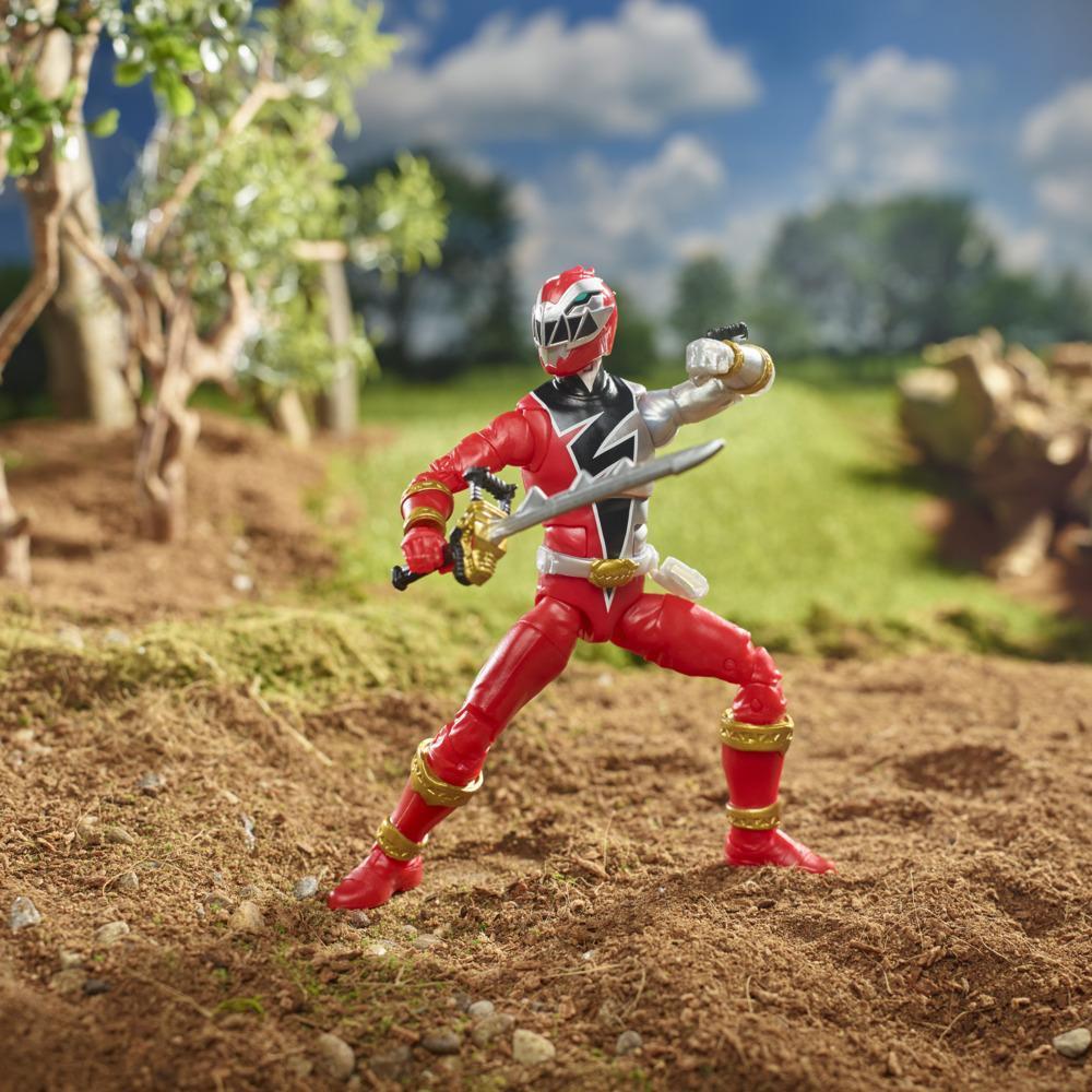 Power Rangers Lightning Collection Dino Fury Red Ranger 6-Inch Premium Collectible Action Figure Toy Power Pop Art Variant product thumbnail 1