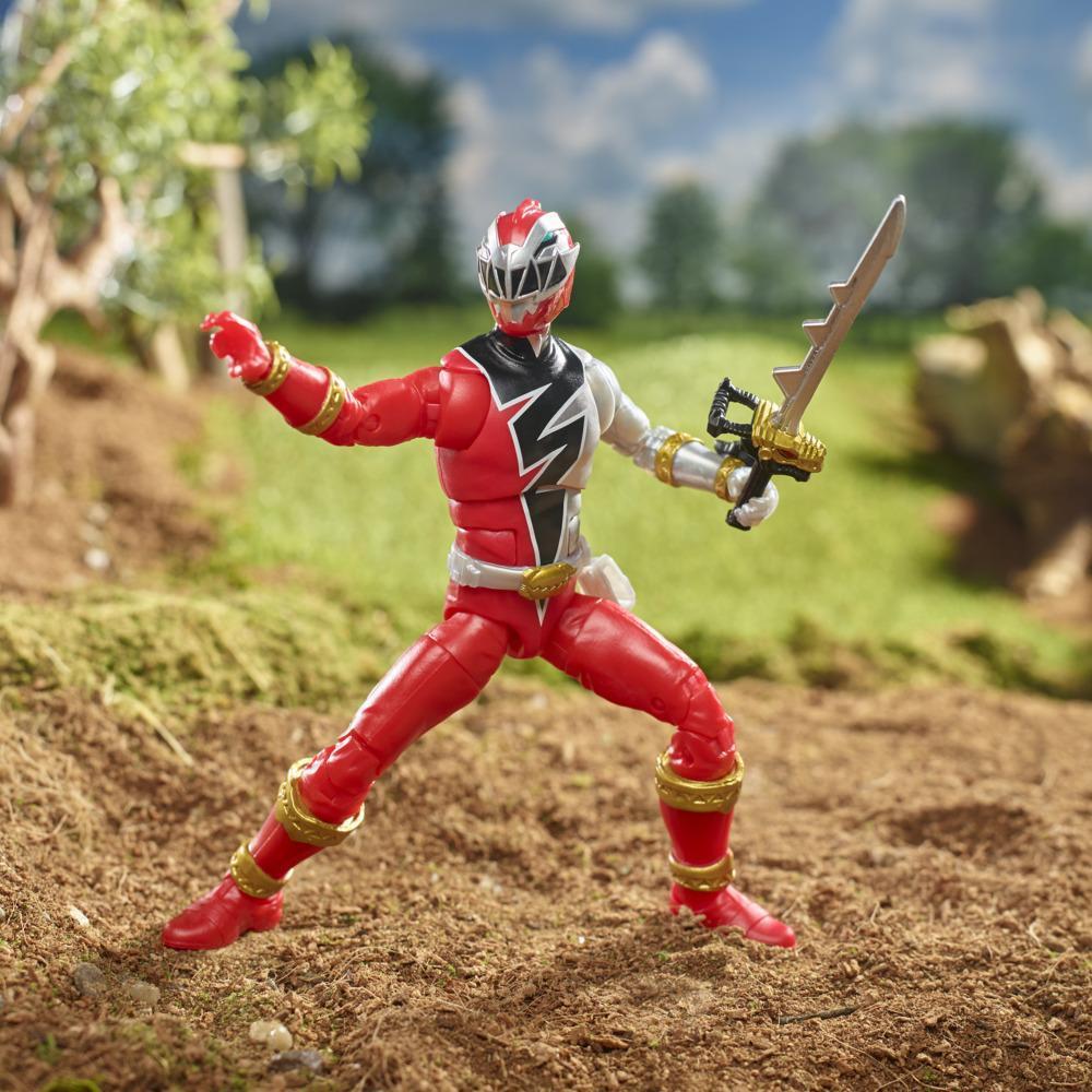 Power Rangers Lightning Collection Dino Fury Red Ranger 6-Inch Premium Collectible Action Figure Toy Power Pop Art Variant product thumbnail 1
