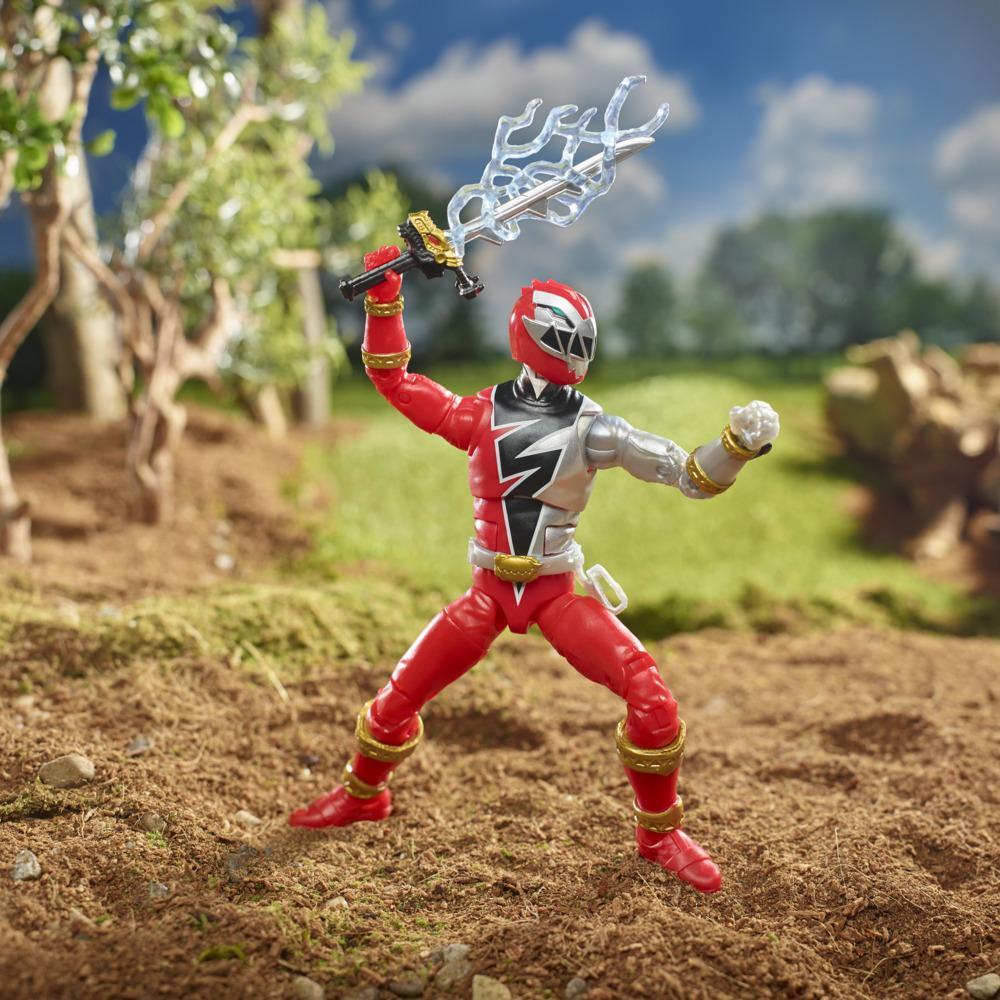 Power Rangers Lightning Collection Dino Fury Red Ranger 6-Inch Premium Collectible Action Figure Toy Power Pop Art Variant product thumbnail 1