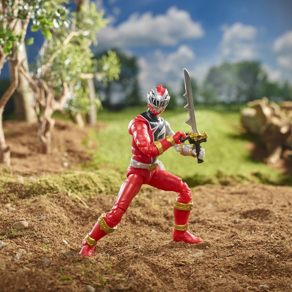 Power Rangers Lightning Collection Dino Fury Red Ranger 6-Inch Premium Collectible Action Figure Toy Power Pop Art Variant product thumbnail 1