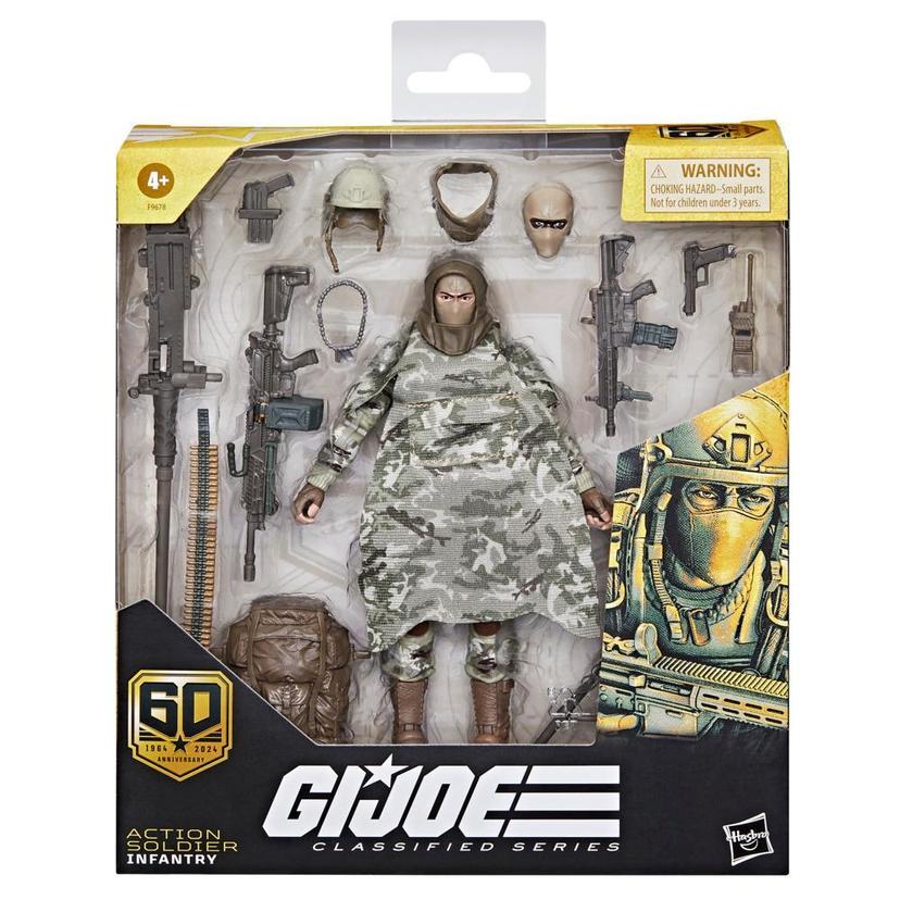 G.I. Joe Classified Series 60th Anniversary Action Soldier - Infantry, 6” Action Figure product image 1