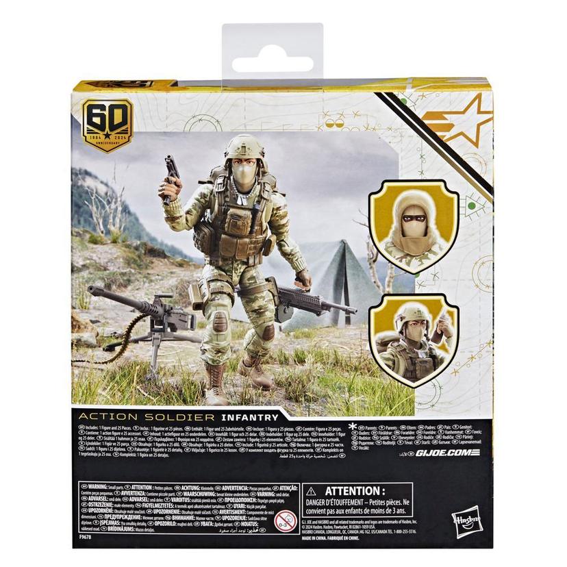 G.I. Joe Classified Series 60th Anniversary Action Soldier - Infantry, 6” Action Figure product image 1