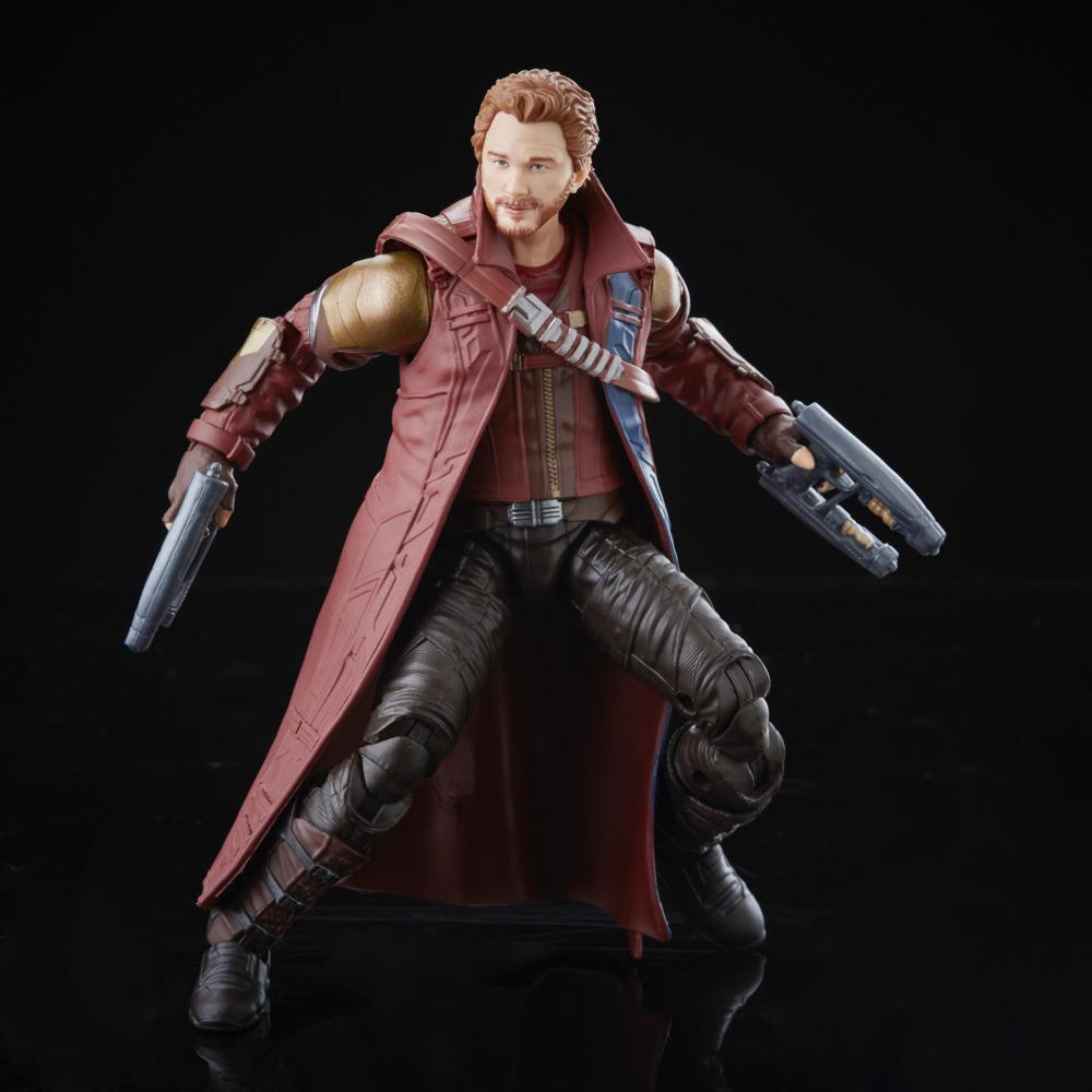 Marvel Legends Thor: Love and Thunder Star-Lord Action Figure 6-inch Collectible Toy, 2 Accessories, 1 Build-A-Figure Part product thumbnail 1