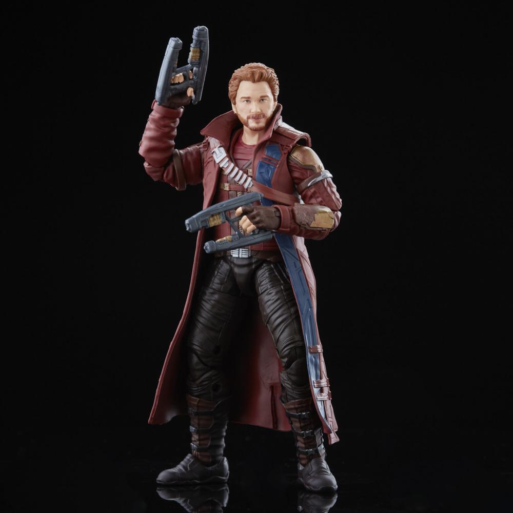 Marvel Legends Thor: Love and Thunder Star-Lord Action Figure 6-inch Collectible Toy, 2 Accessories, 1 Build-A-Figure Part product thumbnail 1