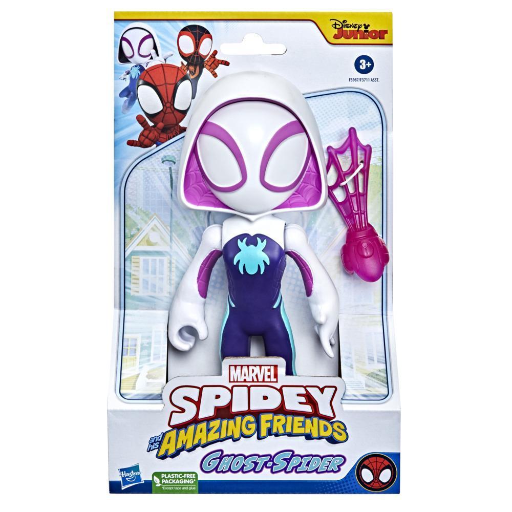 Marvel Spidey and His Amazing Friends Supersized Ghost-Spider Action Figure, Preschool Super Hero Toy, Kids Ages 3 and Up product thumbnail 1