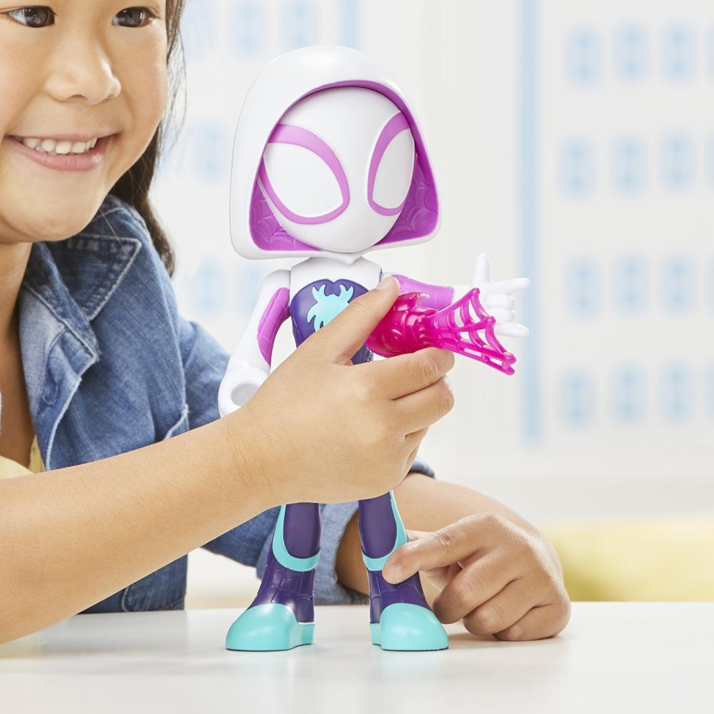 Marvel Spidey and His Amazing Friends Supersized Ghost-Spider Action Figure, Preschool Super Hero Toy, Kids Ages 3 and Up product thumbnail 1