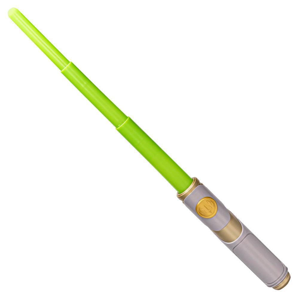 Star Wars Yoda Green Extendable Lightsaber, Star Wars Toys, Preschool Toys product thumbnail 1