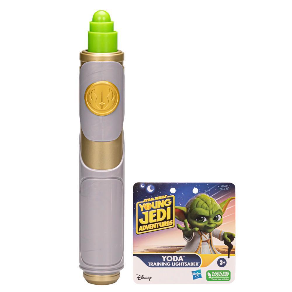 Star Wars Yoda Green Extendable Lightsaber, Star Wars Toys, Preschool Toys product thumbnail 1