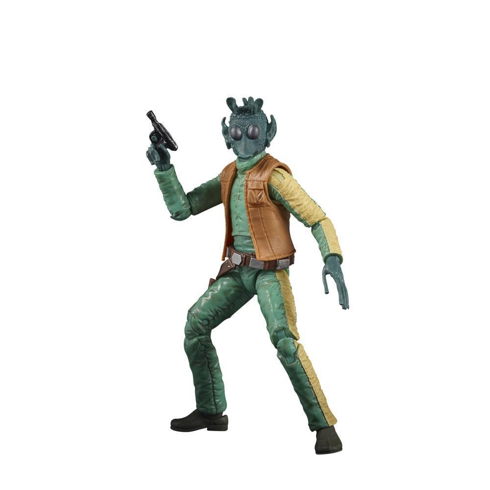Star Wars The Black Series Greedo 6-Inch-Scale Lucasfilm 50th Anniversary Star Wars The Power of the Force Action Figure product thumbnail 1
