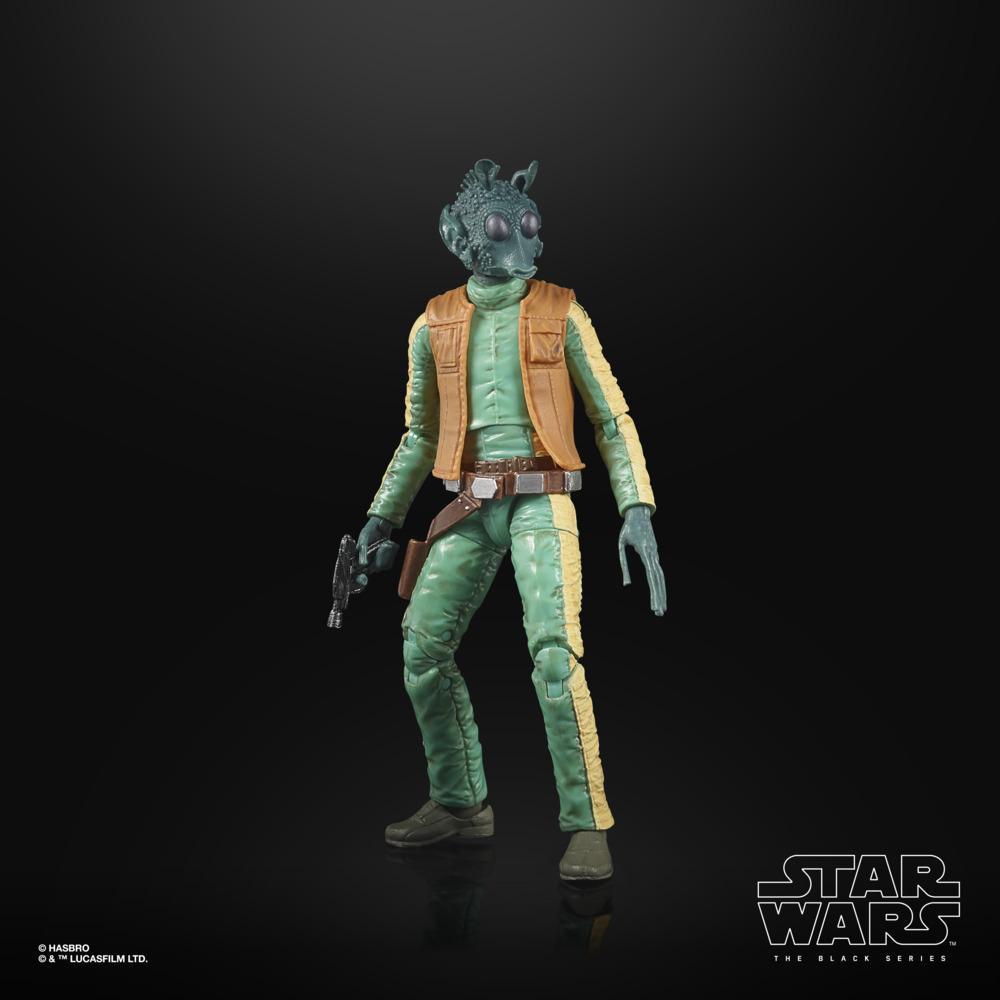 Star Wars The Black Series Greedo 6-Inch-Scale Lucasfilm 50th Anniversary Star Wars The Power of the Force Action Figure product thumbnail 1