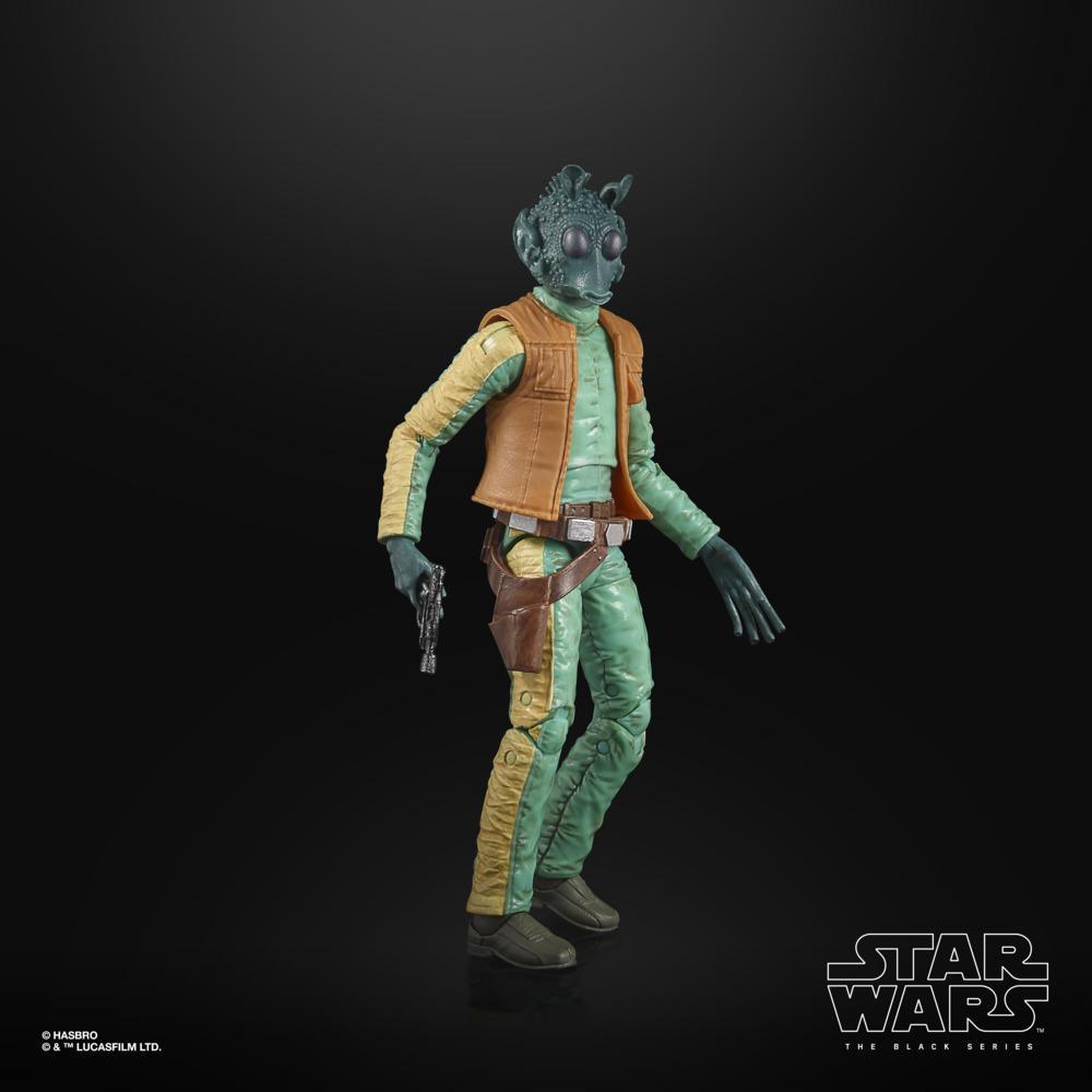 Star Wars The Black Series Greedo 6-Inch-Scale Lucasfilm 50th Anniversary Star Wars The Power of the Force Action Figure product thumbnail 1