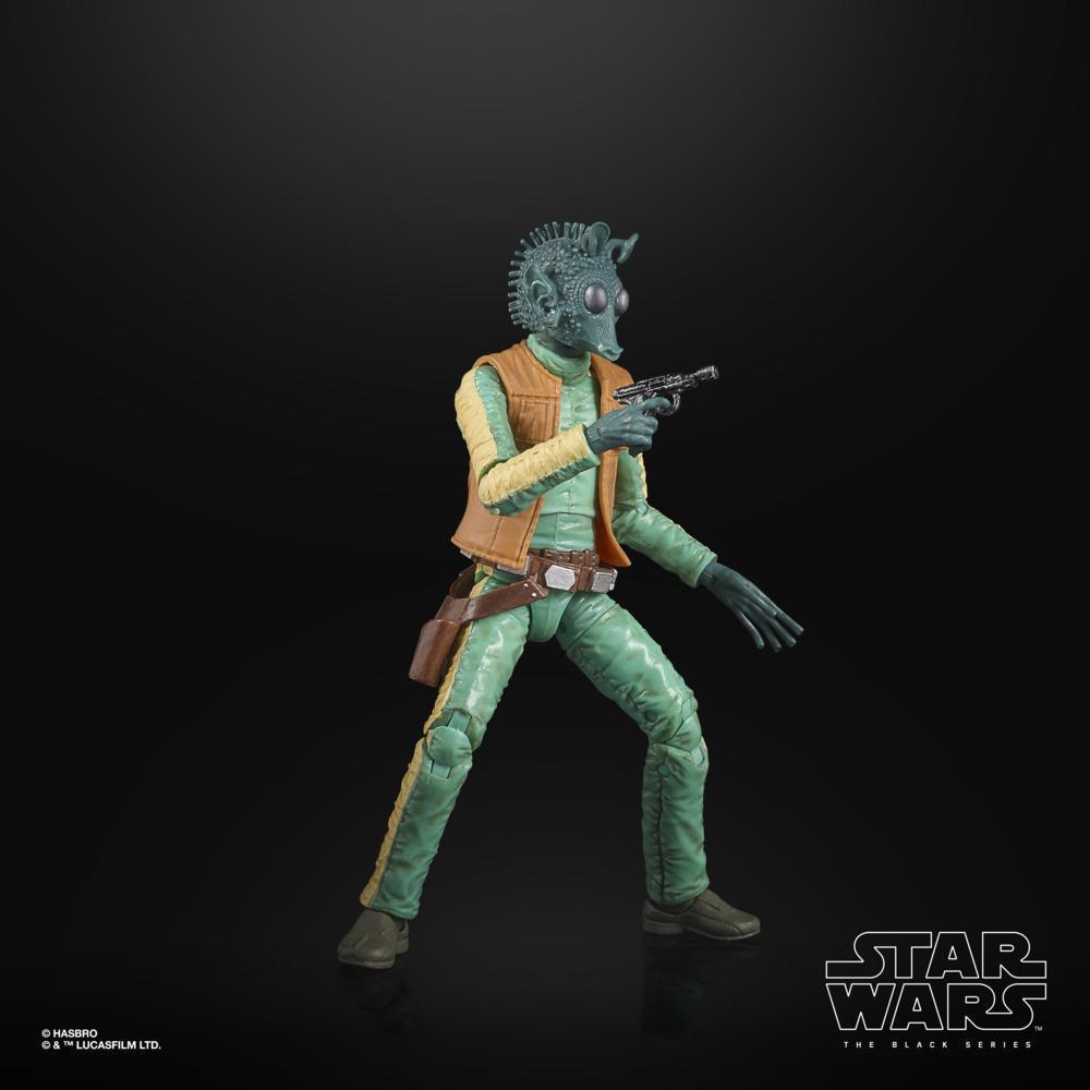 Star Wars The Black Series Greedo 6-Inch-Scale Lucasfilm 50th Anniversary Star Wars The Power of the Force Action Figure product thumbnail 1