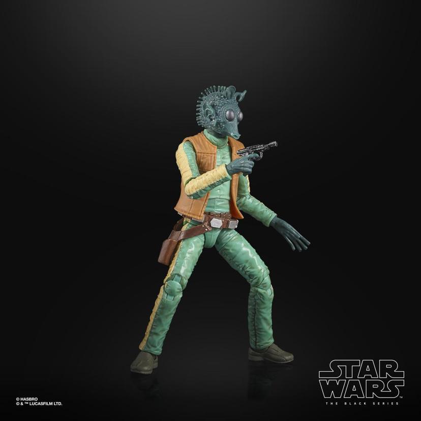 Star Wars The Black Series Greedo 6-Inch-Scale Lucasfilm 50th Anniversary Star Wars The Power of the Force Action Figure product image 1