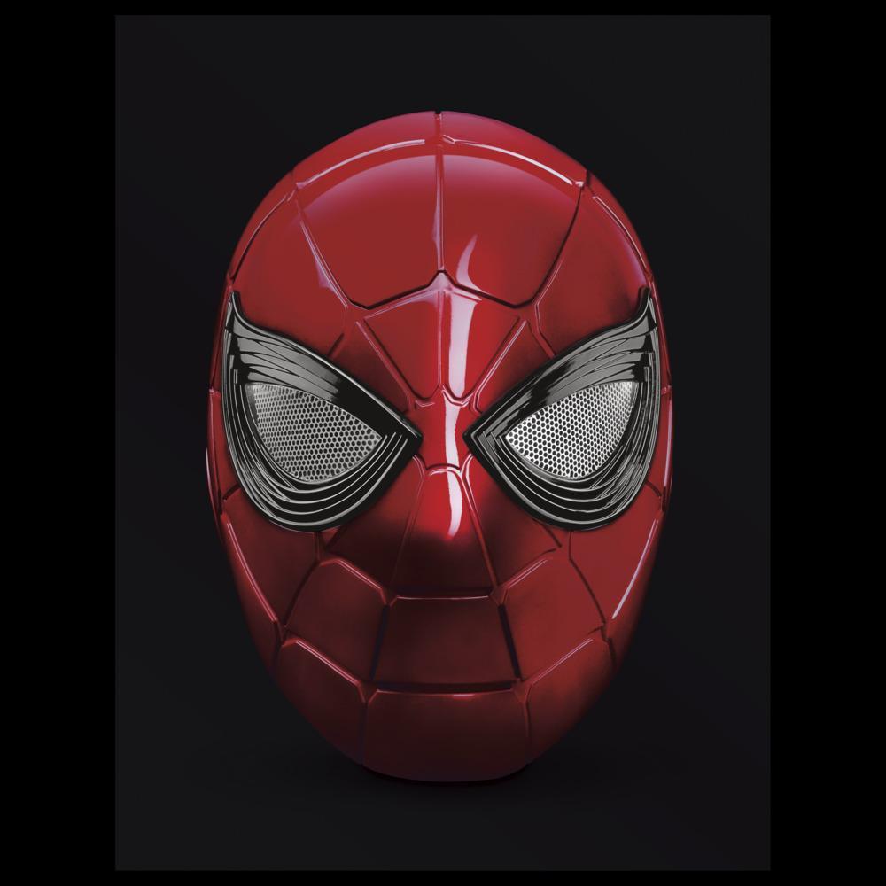 Marvel Legends Series Spider-Man Iron Spider Electronic Helmet with Glowing Eyes, 6 Light Settings and Adjustable Fit product image 1