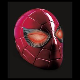 Marvel Legends Series Spider-Man Iron Spider Electronic Helmet with Glowing Eyes, 6 Light Settings and Adjustable Fit product thumbnail 1