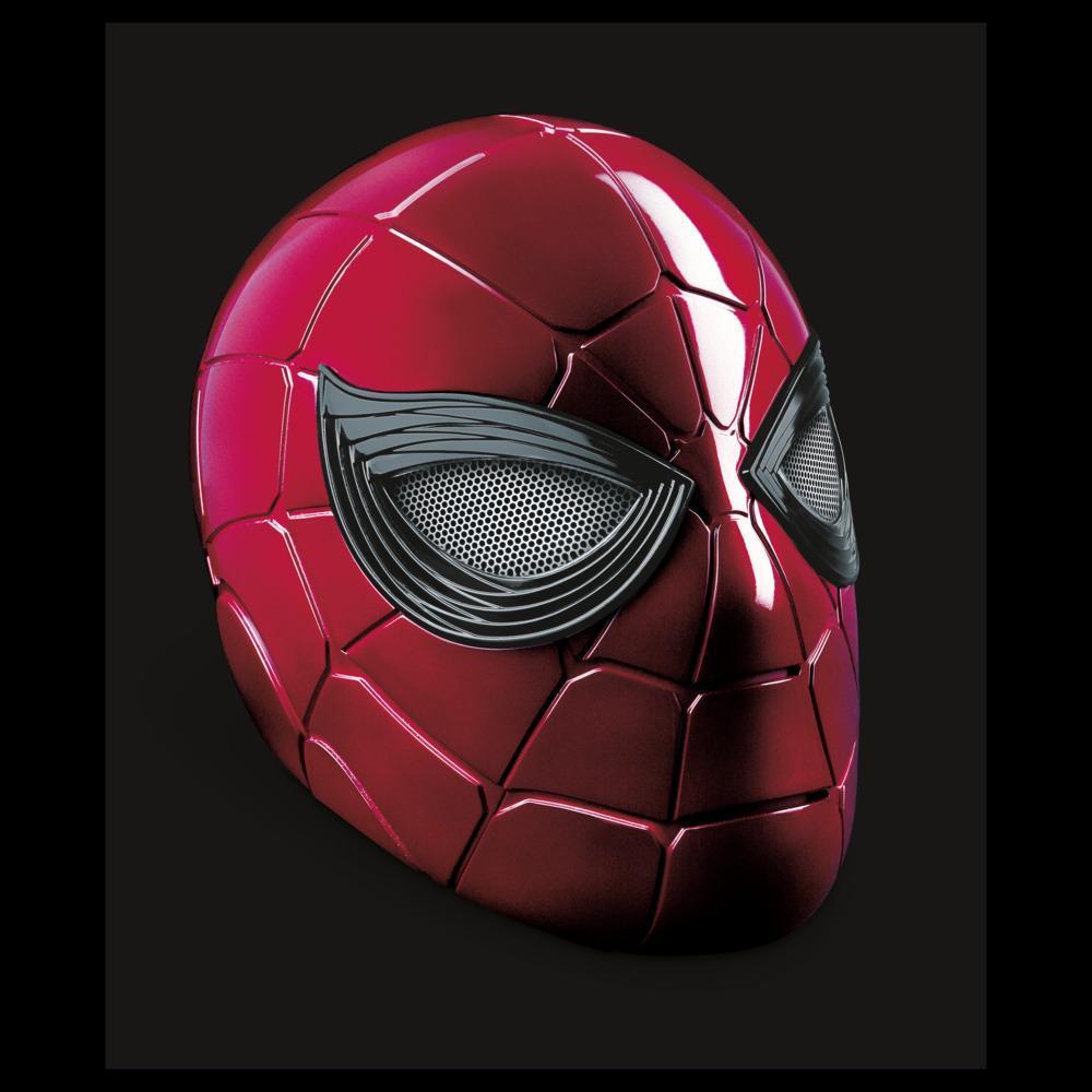 Marvel Legends Series Spider-Man Iron Spider Electronic Helmet with Glowing Eyes, 6 Light Settings and Adjustable Fit product image 1