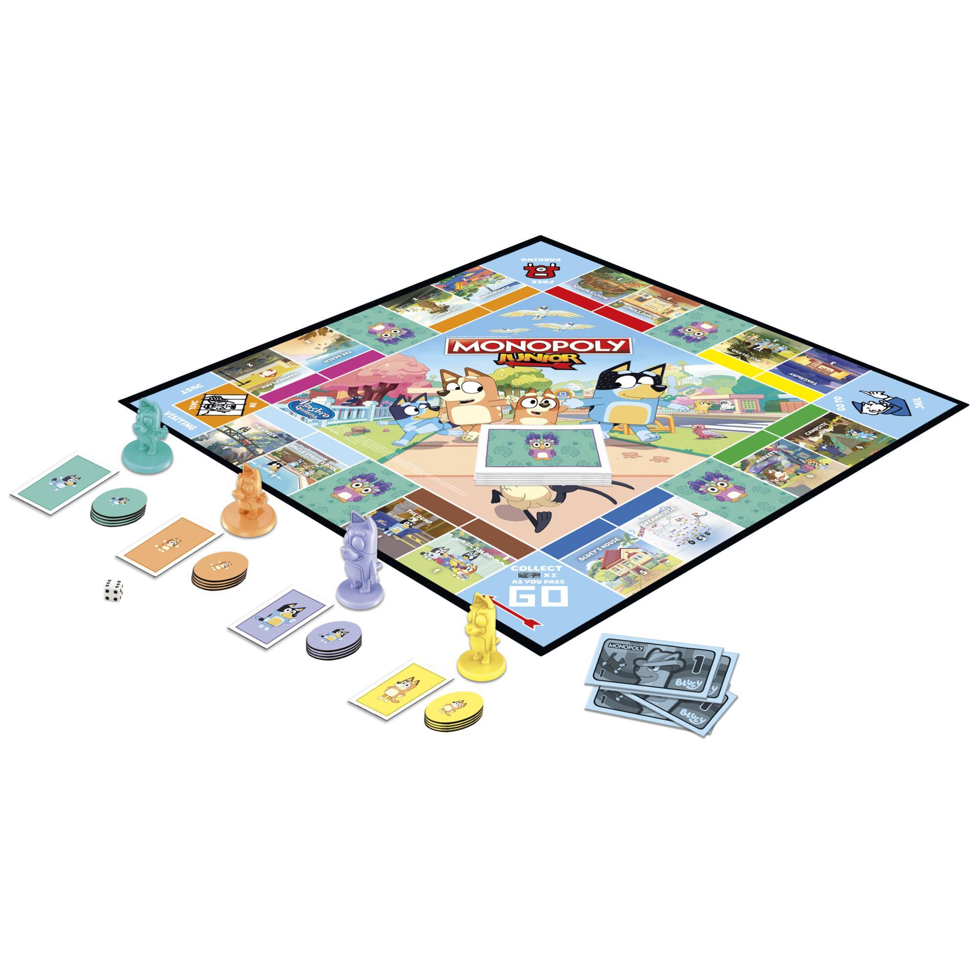 Monopoly Junior: Bluey Edition Board Game for Kids Ages 5 and Up product thumbnail 1