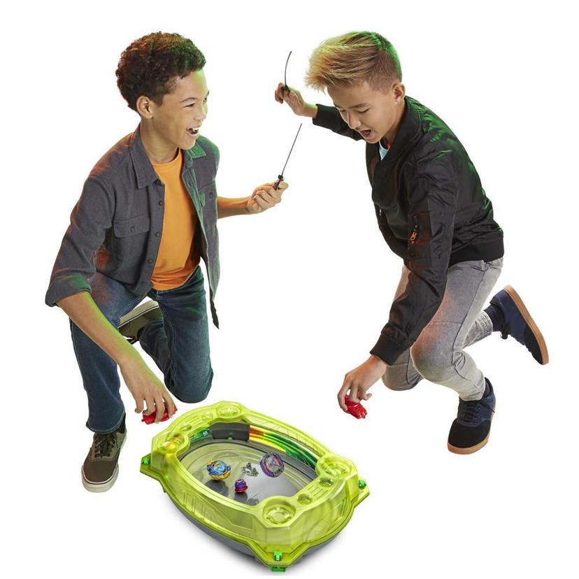 Beyblade Burst QuadDrive Collision Nebula Battle Set Game -- Beystadium, 2 Toy Tops and 2 Launchers for Ages 8 and Up product image 1