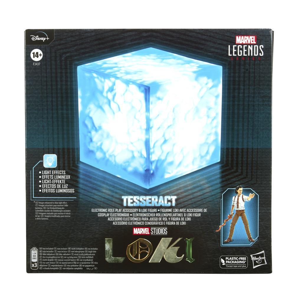 Marvel Legends Tesseract Electronic Role Play Accessory with Light FX, Marvel Studios’ Loki Roleplay Item and Figure product thumbnail 1