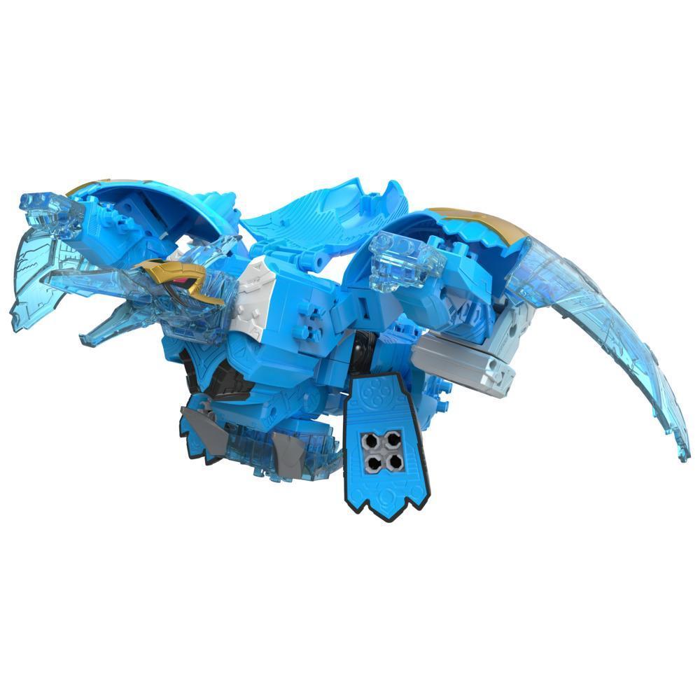 Power Rangers Dino Fury Ptera Freeze Zord Kids 4 and Up Morphing Dino Robot, Zord Link Mix-and-Match Custom Build System product thumbnail 1