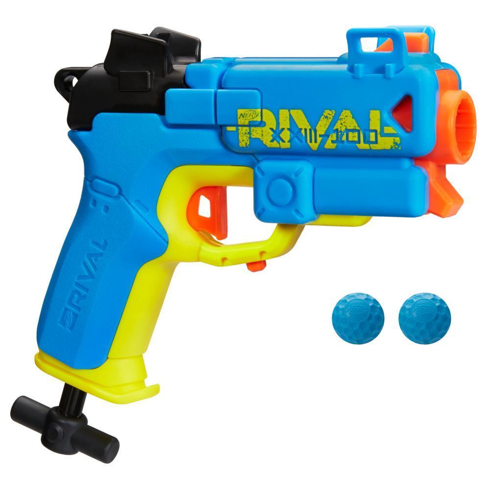 Nerf Rival Pilot XXIII-100 Blaster, 2 Nerf Rival Accu-Rounds, Break-Barrel Load, T-Bar product thumbnail 1