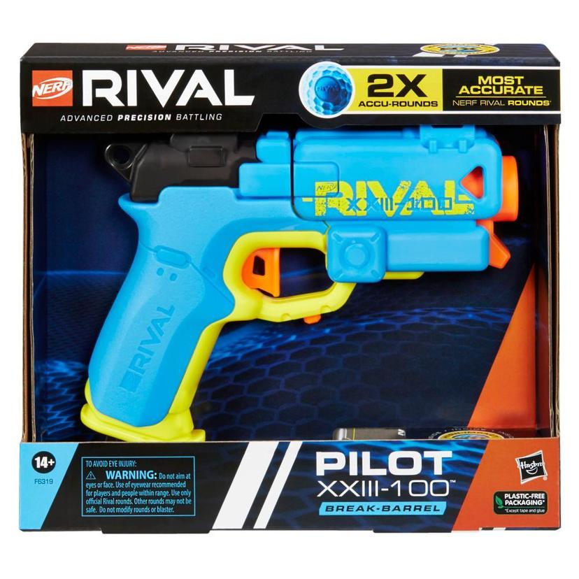 (2 pack) Nerf Rival Pilot XXIII-100 Toy Blaster with 2 Ball Dart Accu  Rounds for Ages 14 and Up