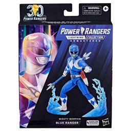 Power Rangers Lightning Collection Remastered Mighty Morphin Blue Ranger 6-Inch Action Figure product thumbnail 1