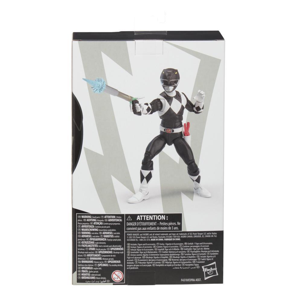 Power Rangers Lightning Collection Mighty Morphin Power Rangers Black Ranger 6-Inch Premium Collectible Action Figure Toy product thumbnail 1