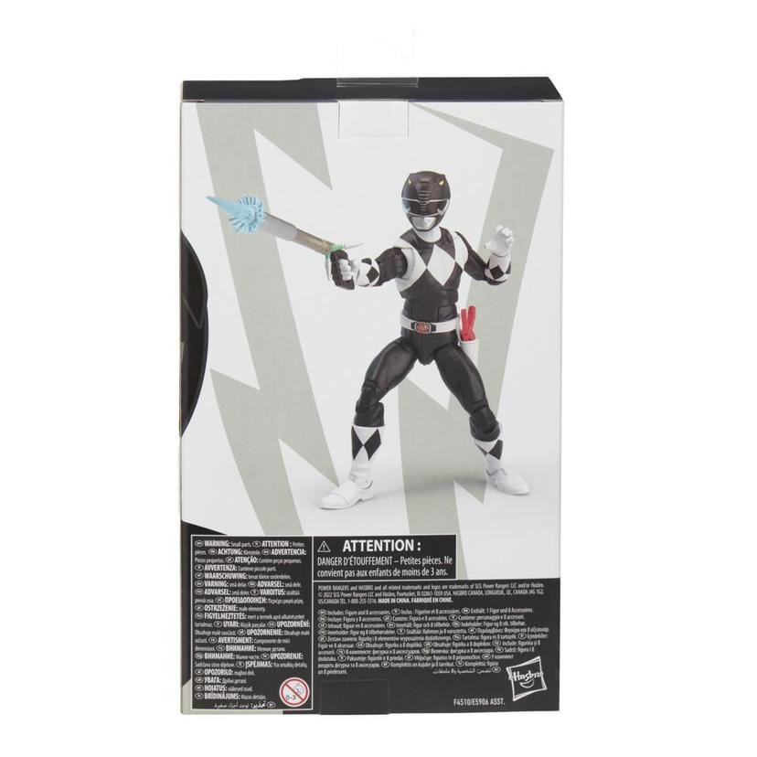 Power Rangers Lightning Collection Mighty Morphin Power Rangers Black Ranger 6-Inch Premium Collectible Action Figure Toy product image 1
