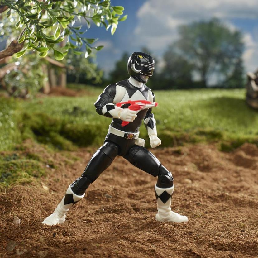 Power Rangers Lightning Collection Mighty Morphin Power Rangers Black Ranger 6-Inch Premium Collectible Action Figure Toy product image 1