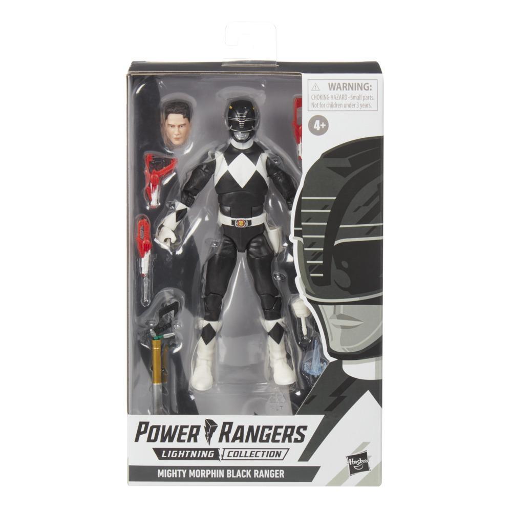 Power Rangers Lightning Collection Mighty Morphin Power Rangers Black Ranger 6-Inch Premium Collectible Action Figure Toy product thumbnail 1