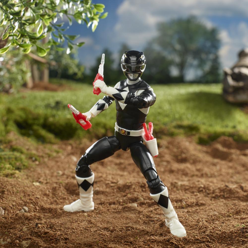 Power Rangers Lightning Collection Mighty Morphin Power Rangers Black Ranger 6-Inch Premium Collectible Action Figure Toy product thumbnail 1