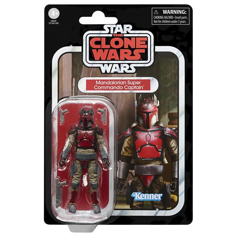 Star Wars The Vintage Collection Mandalorian Super Commando Captain Toy 3.75-Inch-Scale Star Wars: The Clone Wars Figure product image 1