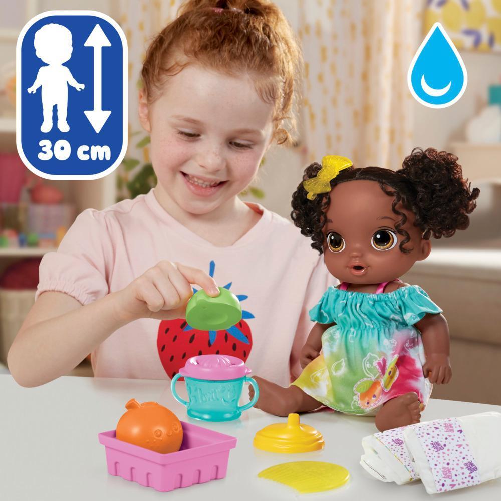Baby Alive Fruity Sips Doll, Lime, Pretend Juicer Baby Doll Set, Kids 3 and Up, Black Hair product thumbnail 1